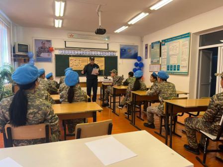 «Айбынды елдің ұрпақтары» атты патриоттық бағыттағы сыныптан тыс іс-шара өткізілді