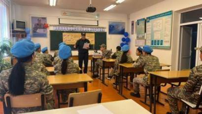 «Айбынды елдің ұрпақтары» атты патриоттық бағыттағы сыныптан тыс іс-шара өткізілді